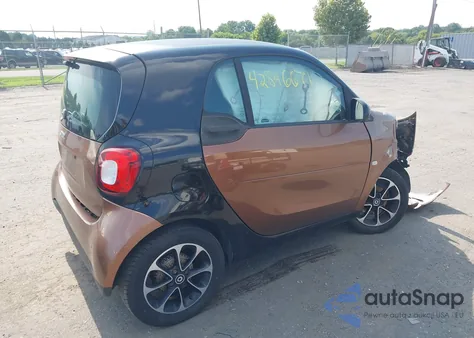 2016 Smart Fortwo Passion/Prime/Proxy/Pure from USA, damaged, VIN WMEFJ5DA1GK068184